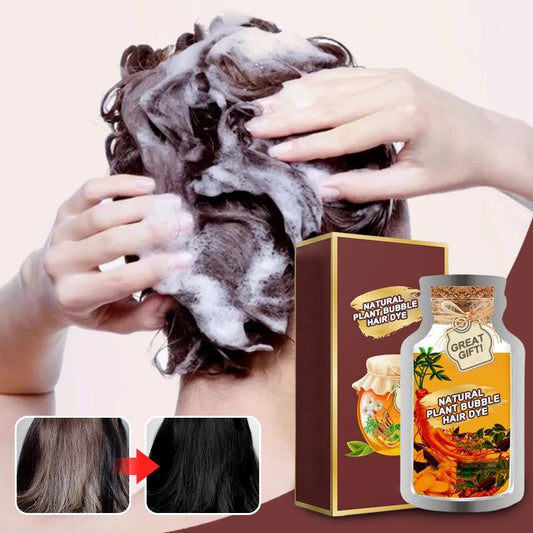 🔥Great Gift! Natural Plant Bubble Hair Dye