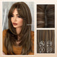 🎉Last Day Sale 49% Off🎉Wig long hair Layered Bangs Wigs