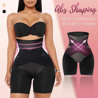 Cross Compression High Waisted Shaper（49% OFF）