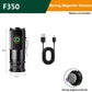 German Three-eyed Monster Mini Flash Super Power Flashlight