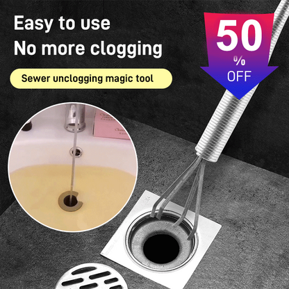 🔥2024 HOT SALE 49% OFF🔥Four-claw Household Sewer Unclogger