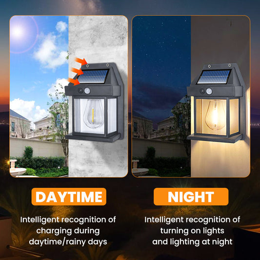 🔥Hot Sale🔥Motion Sensor Solar Tungsten Wall Light