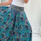 🔥Ethnic Paisley Print Elastic Patchwork-Waist Lightweight Pants🔥
