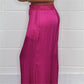 🔥Hot Sale🔥Stylish Drawstring Waist Straight Leg Smooth Loose Trousers with Pockets