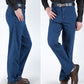 Men’s High Waist Straight Fit Jeans(49% OFF)