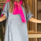 🔥Women's Breathable Side Button Adjustable Sleeve Dress