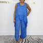 🌷Summer Specials🍃Casual Sleeveless Loose Top and Pants Suit