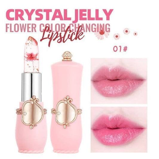 🎉Christmas Hot Sale 49% Off🎉Crystal Jelly Flower Color Changing Lipstick