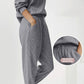 🔥Hot Sale-50% OFF💕Womens 2 Piece Long Sleeve Half Zip Pullover Fall Tracksuit Sweatsuits Set