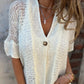 💐LAST DAY SALE 65% OFF🔥Women’s Solid One Button Knitted Top