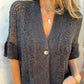 💐BIG SALE - 49% OFF🔥Women’s Solid One Button Knitted Top