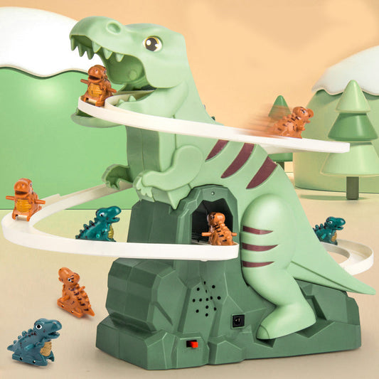 💝Christmas Gift Idea Hot sale 49% OFF-Electric Dinosaur Chase Race Track Playset🦕