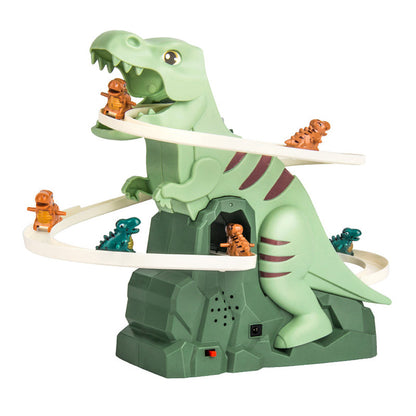 💝Christmas Gift Idea Hot sale 49% OFF-Electric Dinosaur Chase Race Track Playset🦕