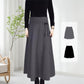 🔥Christmas Hot Sale 49% OFF 🎁Women’s Elastic High Waisted Thick Long Skirt