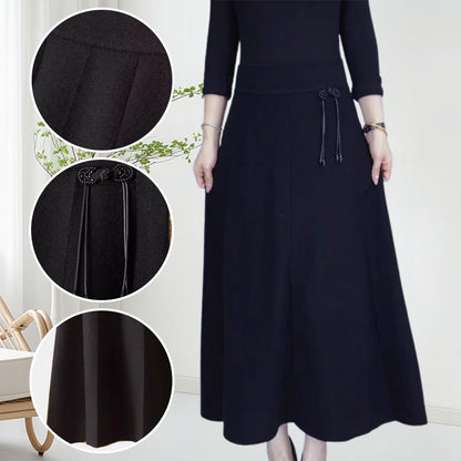 🔥Christmas Hot Sale 49% OFF 🎁Women’s Elastic High Waisted Thick Long Skirt