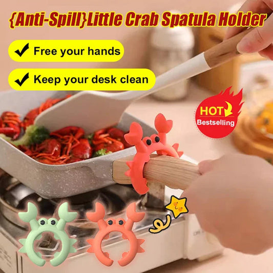 Creative Multifunctional Silicone Crab Utensil Holder