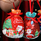 🍏🎄Christmas Drawstring Apple Candy Gift Bag🎁
