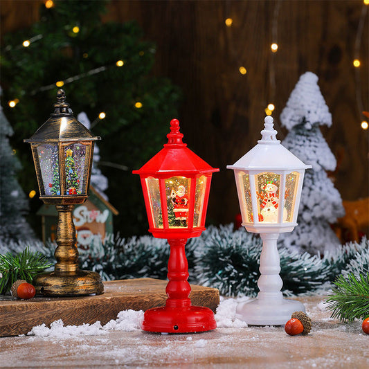 🎁Christmas Hot Sale 49% OFF🎁🎄Christmas Luminous Snow Night Light with Music