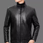 🔥Winter Hot Sale 49% Off🔥Men’s Warm Plush Lining Leather Jacket Coat - Gift for Him!