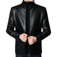 🔥Winter Hot Sale 49% Off🔥Men’s Warm Plush Lining Leather Jacket Coat - Gift for Him!