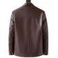 🔥Winter Hot Sale 49% Off🔥Men’s Warm Plush Lining Leather Jacket Coat - Gift for Him!