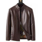🔥Winter Hot Sale 49% Off🔥Men’s Warm Plush Lining Leather Jacket Coat - Gift for Him!