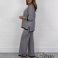 🥳New Year Pre-sale 49% Off💯Women's 2 Piece Knit Lounge Set