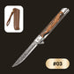 New Year Hot Sale 49% OFF🗡️Folding knife with wooden handle for work, hiking & camping⛺Buy 1 Get 1 Free