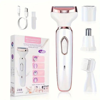 💗4-In-1 Electric Cordless Lady Body Hair Shaver😍FREE SHIPPING