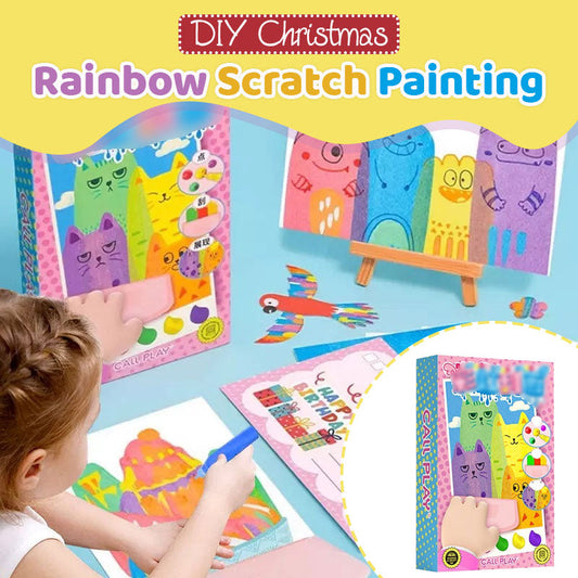 🎅CHRISTMAS SALE 49% OFF🎄DIY Rainbow Scratch Art🎄