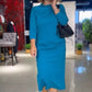 🎅Winter Hot Sale 49% Off🎁Women's Mock Neck Dress with Pockets