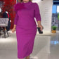 🎅Winter Hot Sale 49% Off🎁Women's Mock Neck Dress with Pockets