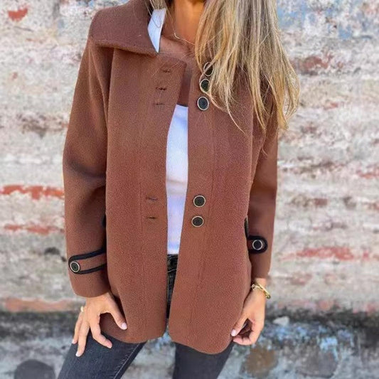 💗Winter Hot Sale 49% OFF🎁Women's Elegant Winter Warm Tweed Jacket⏰Free Shipping