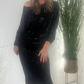 🎉Last Day Sales - 49% OFF🎉Women's Sequin Nightclub Evening Dress with Sleeves