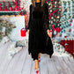 💃New Year Sales - 49% OFF🔥Women’s Luxurious Long-Sleeve Dress with Ruffle Hem