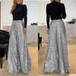 ✨Christmas Hot Sale 49% Off✨Women’s Trendy Sequin High Waist Wide Leg Pants