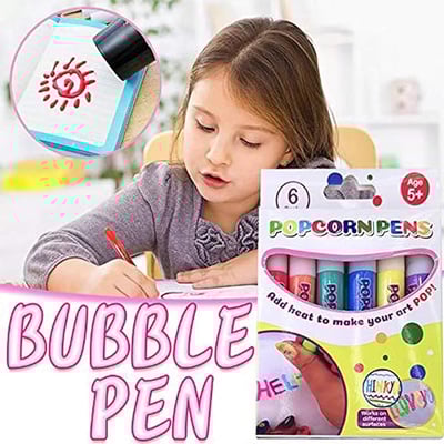 🎄Christmas Sale 49% OFF - DIY Bubble Popcorn Drawing Pens🔥Buy 3 Save £4 & Free shipping