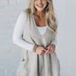 ⏰Limited Sale-50% OFF💖Women's Loose-Fit V-Neck Sweater Vest with Pockets