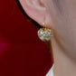 Women’s Elegant Gold - Hoop Earrings Adorned with Gemstones and Crystals✨Buy 2 Free Shipping