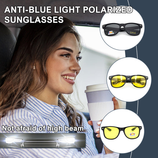 Fashionable Anti-Blue Light polarised sunglasses🌟