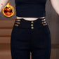 💖Limited Sale 49% OFF💖Women's High-Waisted Flared Pants with Plush Lining