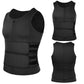 Buy 2 Free Shipping🔥Body shaping sauna vest with waist trainer and double belt for men