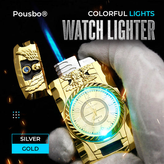 Pousbo® Colorful Lights Watch Lighter（50% OFF）