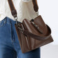 Women’s Elegance Leather Bucket Tote