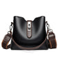 Women’s Elegance Leather Bucket Tote