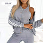 ❤️Limited Sale 50% OFF🌺Women's Three-piece Baseball Jacket And Pants Set