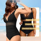 🫧Last Day Special Sale 50% OFF🩱Sexy Mesh Tummy Control Swimsuit