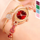🎀⌚Women's Colored Zircon Bracelet Watch⌚️ Stylish Sparkle, Charming on the Wrist, A Perfect Blend of Time and Beauty!