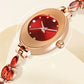 🎀⌚Women's Colored Zircon Bracelet Watch⌚️ Stylish Sparkle, Charming on the Wrist, A Perfect Blend of Time and Beauty!