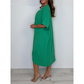 💥Hot Sale-50% Off💕Women's V-Neck Irregular Loose Dress